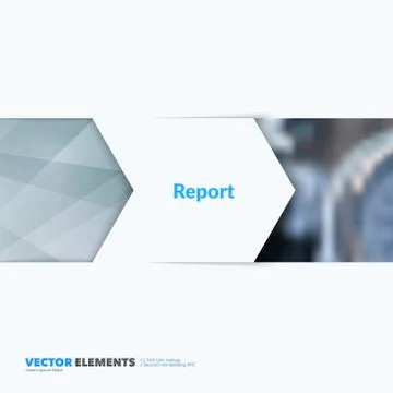 Business vector design elements for graphic layout. Modern abstr Stockillustratie