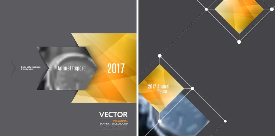 Business vector design elements for graphic layout. Modern abstr Stock Illustration