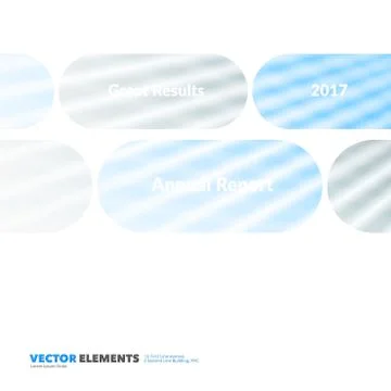 Business vector design elements for graphic layout. Modern abstr Stockillustratie