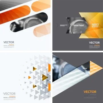 Business vector design elements for graphic layout. Modern abstr Stock Illustration