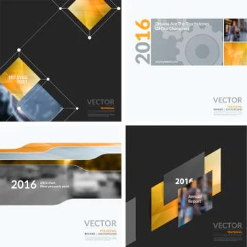 Business vector design elements for graphic layout. Modern abstr Stock Illustration