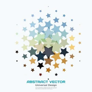 Business vector design elements for graphic layout. Modern abstr 스톡 일러스트