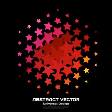 Business vector design elements for graphic layout. Modern abstr Stock Illustration