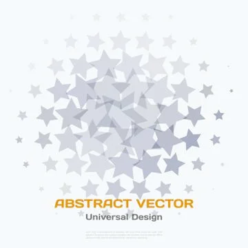 Business vector design elements for graphic layout. Modern abstr Stock Illustration