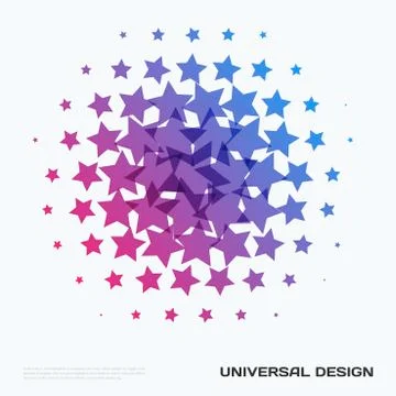 Business vector design elements for graphic layout. Modern abstr Stock Illustration