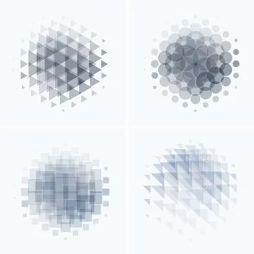 Business vector design elements for graphic layout. Modern abstr Stockillustratie