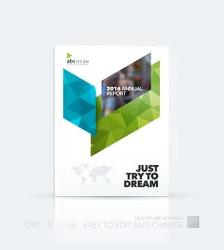Business vector template. Brochure design, cover modern layout a Stock Illustration