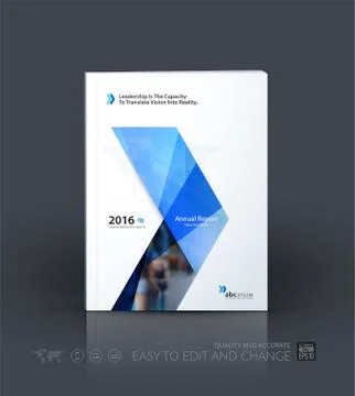 Business vector template. Brochure layout, cover modern design a Stock Illustration