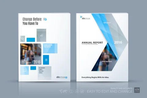 Business vector template. Brochure layout, cover modern design a Stock Illustration