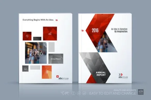 Business vector template. Brochure layout, cover modern design a Stock-Illustration