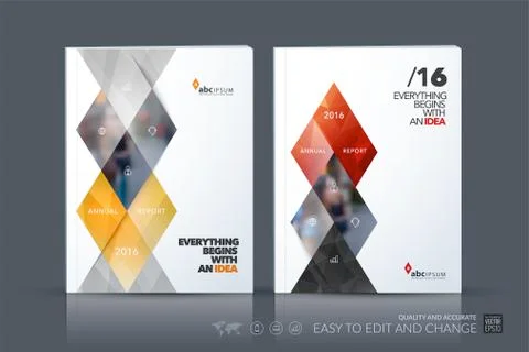 Business vector template. Brochure layout, cover modern design a Stock Illustration