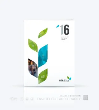 Business vector template. Brochure layout, cover modern design a Stock Illustration
