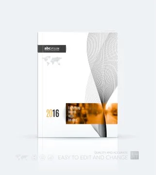 Business vector template. Brochure layout, cover modern design a Stock-Illustration