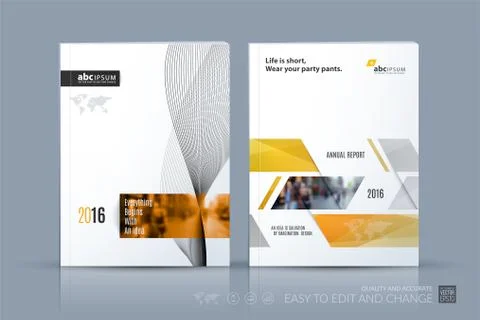 Business vector template. Brochure layout, cover modern design a Stock Illustration