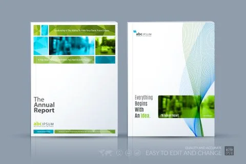 Business vector template. Brochure layout, cover modern design a Stock Illustration