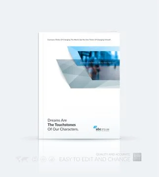 Business vector template. Brochure layout, cover modern design a Stock Illustration