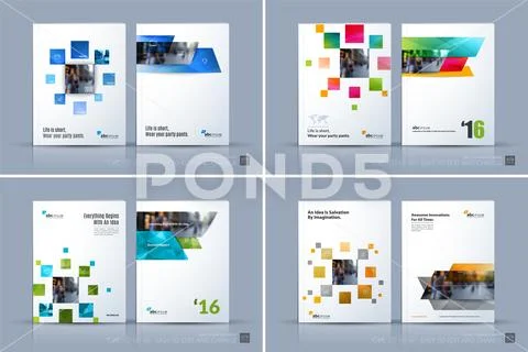 Business Vector Template. Brochure Layout, Cover Modern Design A