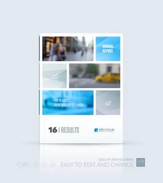 Business vector template. Brochure layout, cover modern design a Stock Illustration