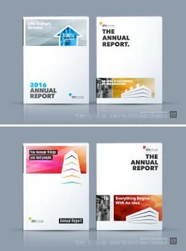 Business vector template. Brochure layout, cover modern design a Stock Illustration