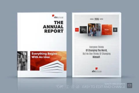 Business vector template. Brochure layout, cover modern design a Stock Illustration