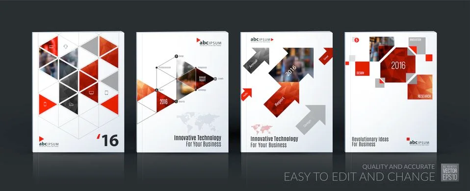Business vector template mega set. Brochure layout, cover modern Stock Illustration