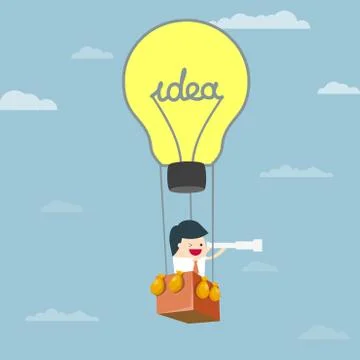 Business vision Stock Illustration
