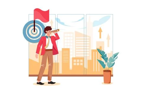 Business Vision Stock Illustration