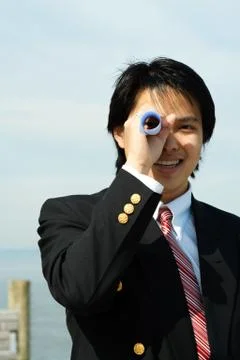 Business vision Stock Photos