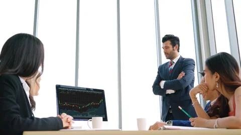 Business visual data analyzing technology by creative computer software 写真素材