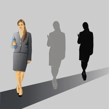 Business vumen Illustrazione stock