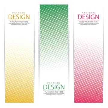 Business Web Banners Set Stock Illustration