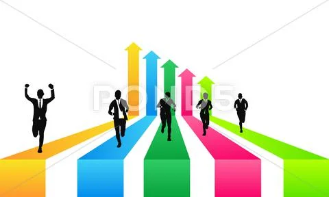 Business Winner Stock Illustration