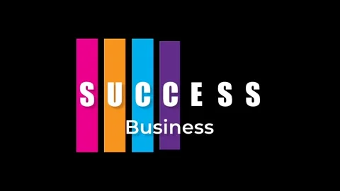 Business word cloud concept green screen background Video stock 303864604