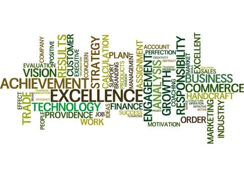 Business word cloud Stock Photos