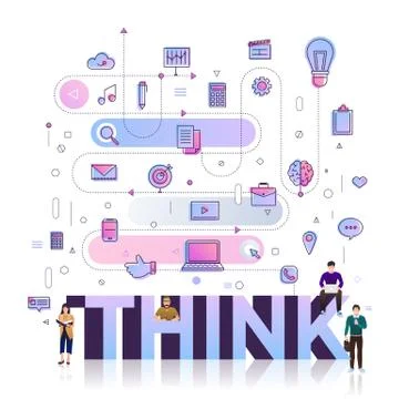 Business Word Stock Illustration
