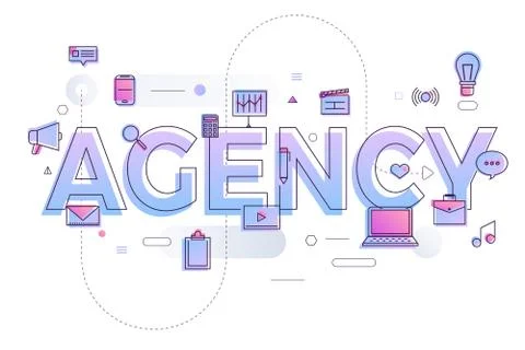 Business Word Stock Illustration
