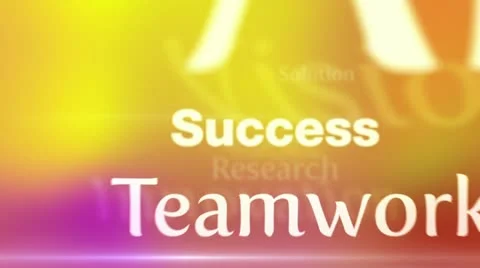 Business Words Loop Stock-Footage 12767018