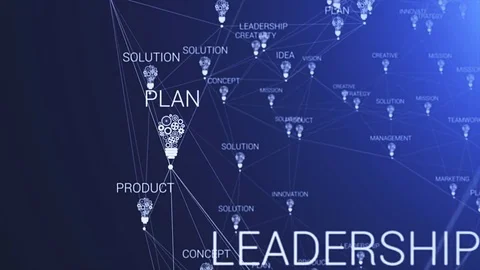 Business Words Loopable Rotation Stock Footage 84039099