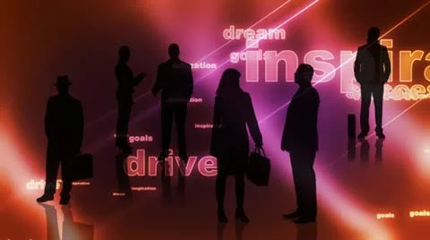 Business Words.mp4 Stock Footage 11463072