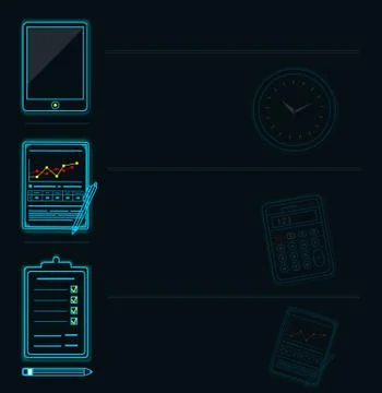 Business work elements イラスト素材