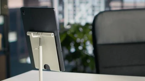 Business work environment, empty space, office with modern furniture Stock Photos