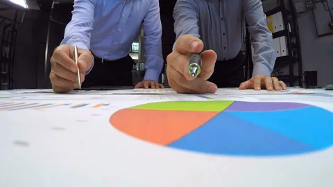  Business Workers Planning Stock Footage 210480333