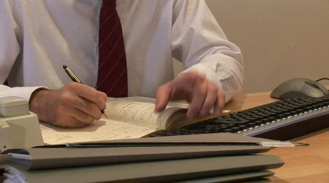 Business working  Stock-Footage 81532