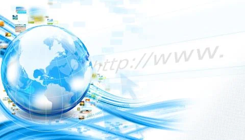 Business world background Stock Illustration