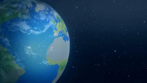 Business World Globe Background 3D Rendering Stock Illustration