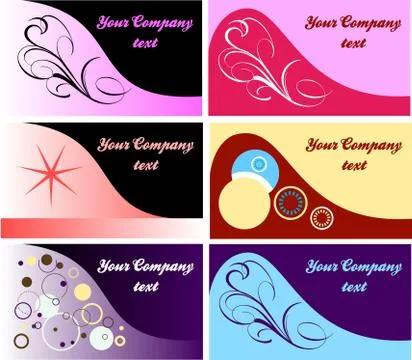 BusinessCards Stock Illustration