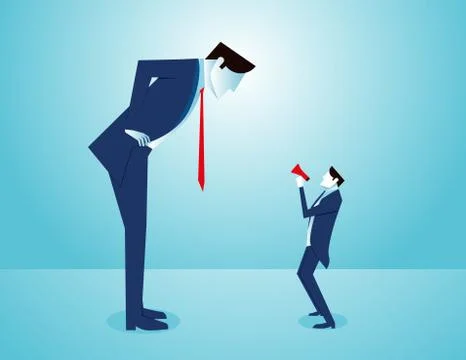 Businessman accuses Stock Illustration
