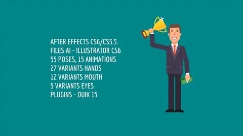 Businessman Stock After Effects