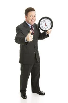 Businessman - Almost Five Stock Photos