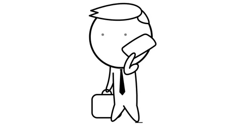Businessman with a briefcase Stock Footage 321544912